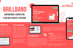 Brillband Website Design